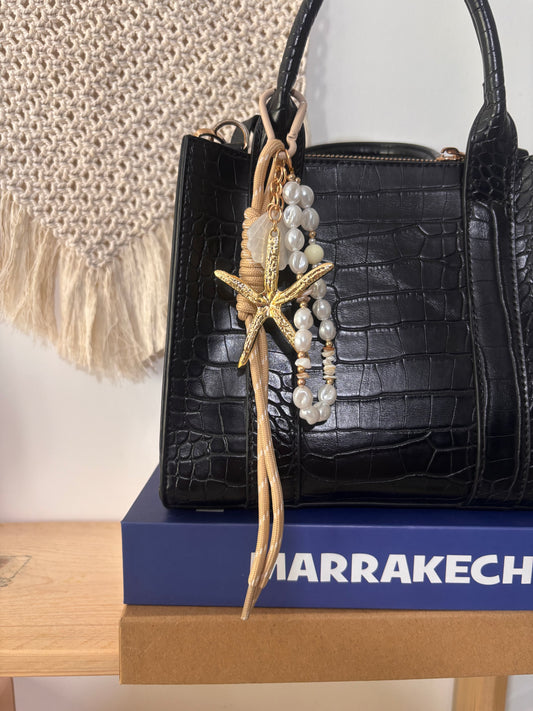 Bijou de Sac Étoile Beige