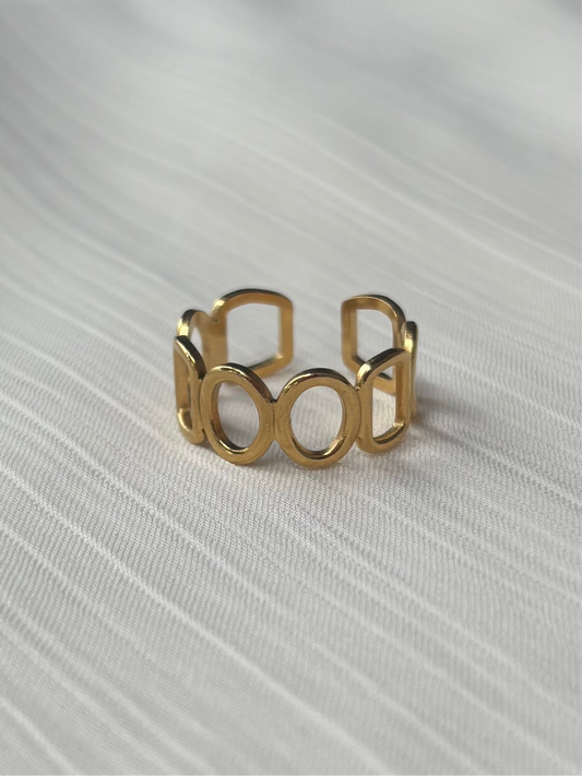 Bague Géométrique