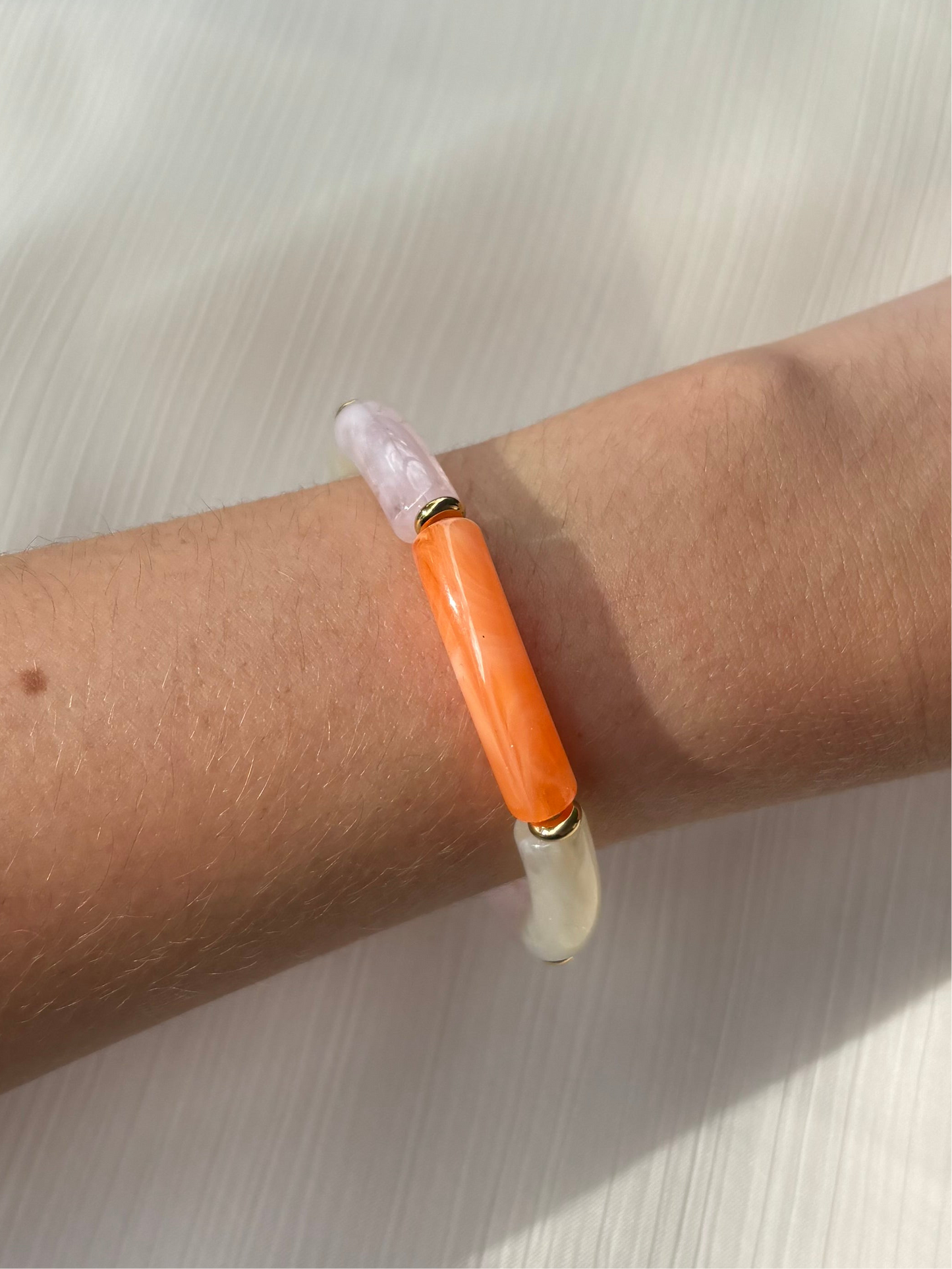 Bracelet Résine Pastel