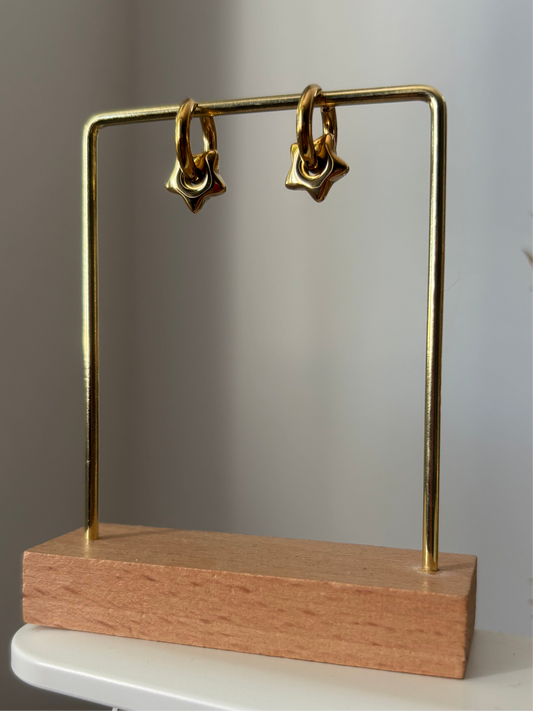 Boucles d’Oreilles Étoiles