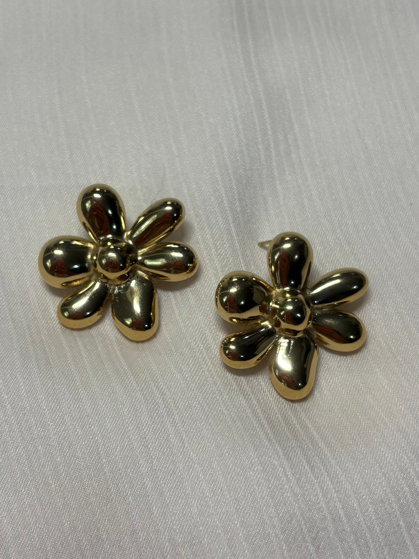 Boucles d’Oreilles Grandes Fleurs