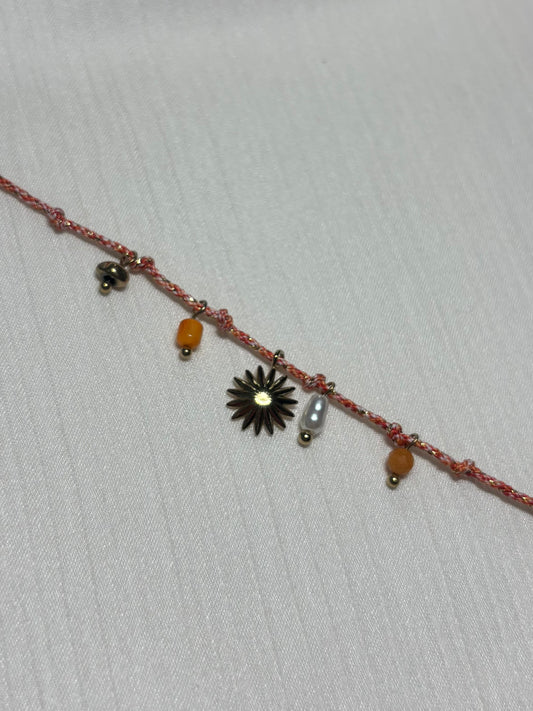 Bracelet Cordon Orange