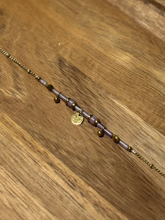 Bracelet Lilas Graphique