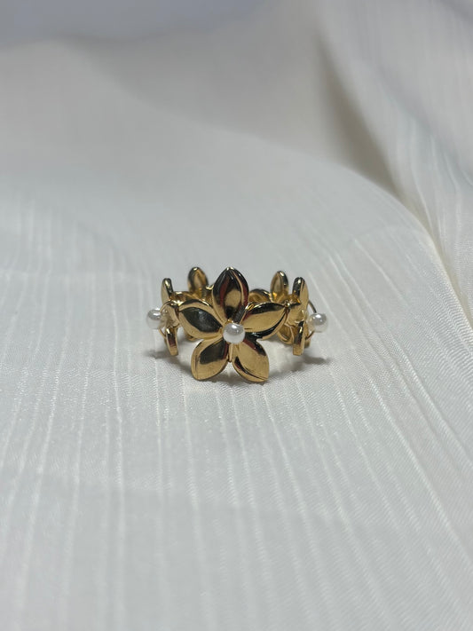 Bague fleur Précieuse