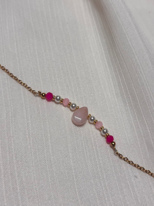 Bracelet Goutte Rose