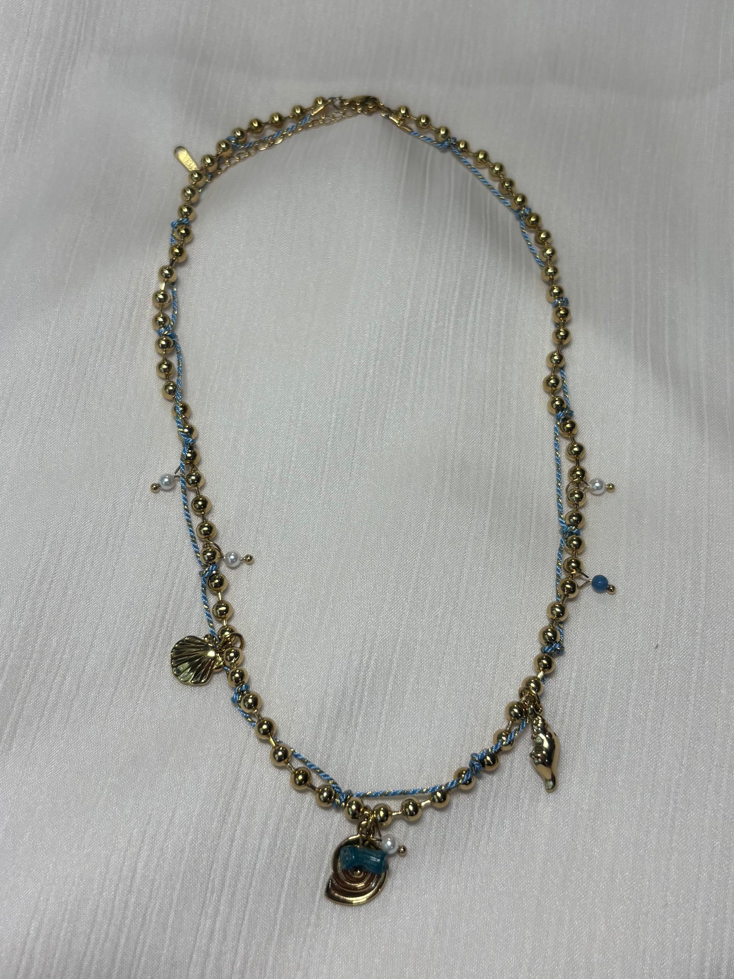 Collier Océan Doré