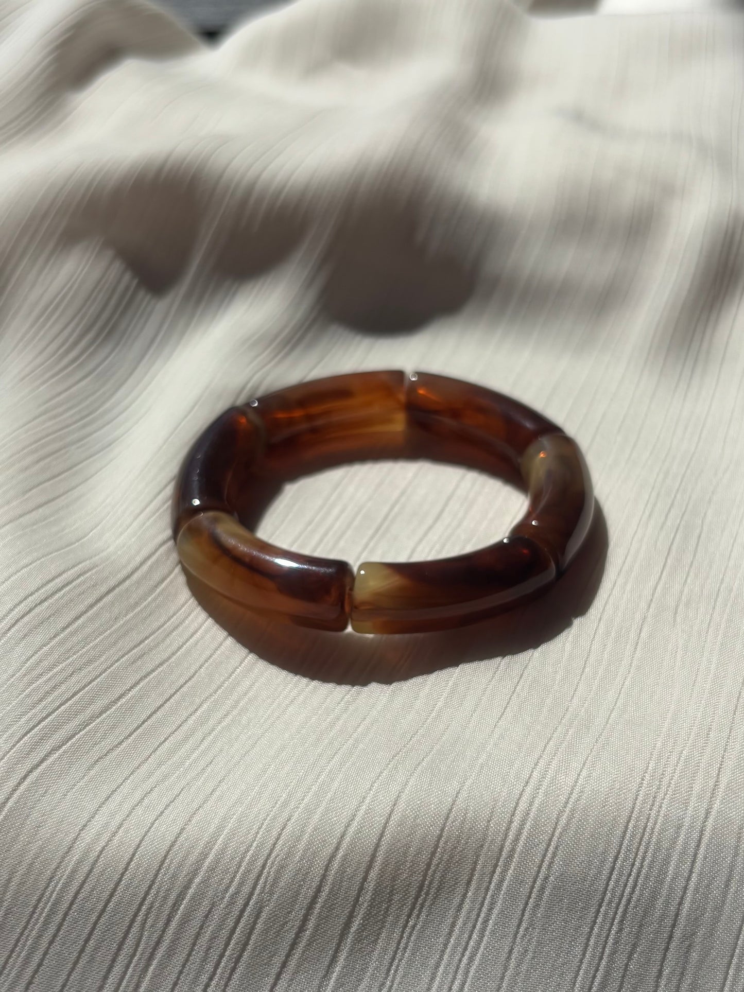 Bracelet Elastique Ambre