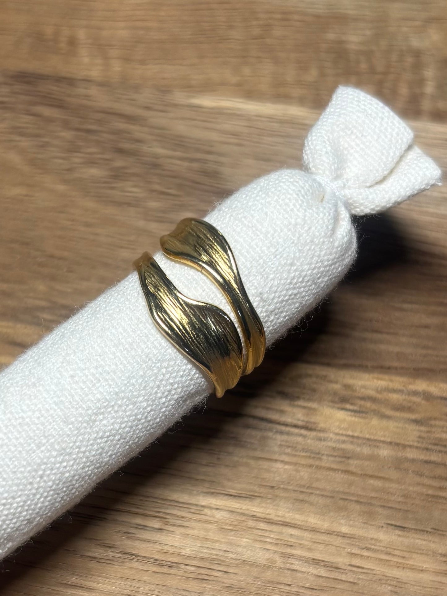 Bague Vague Dorée