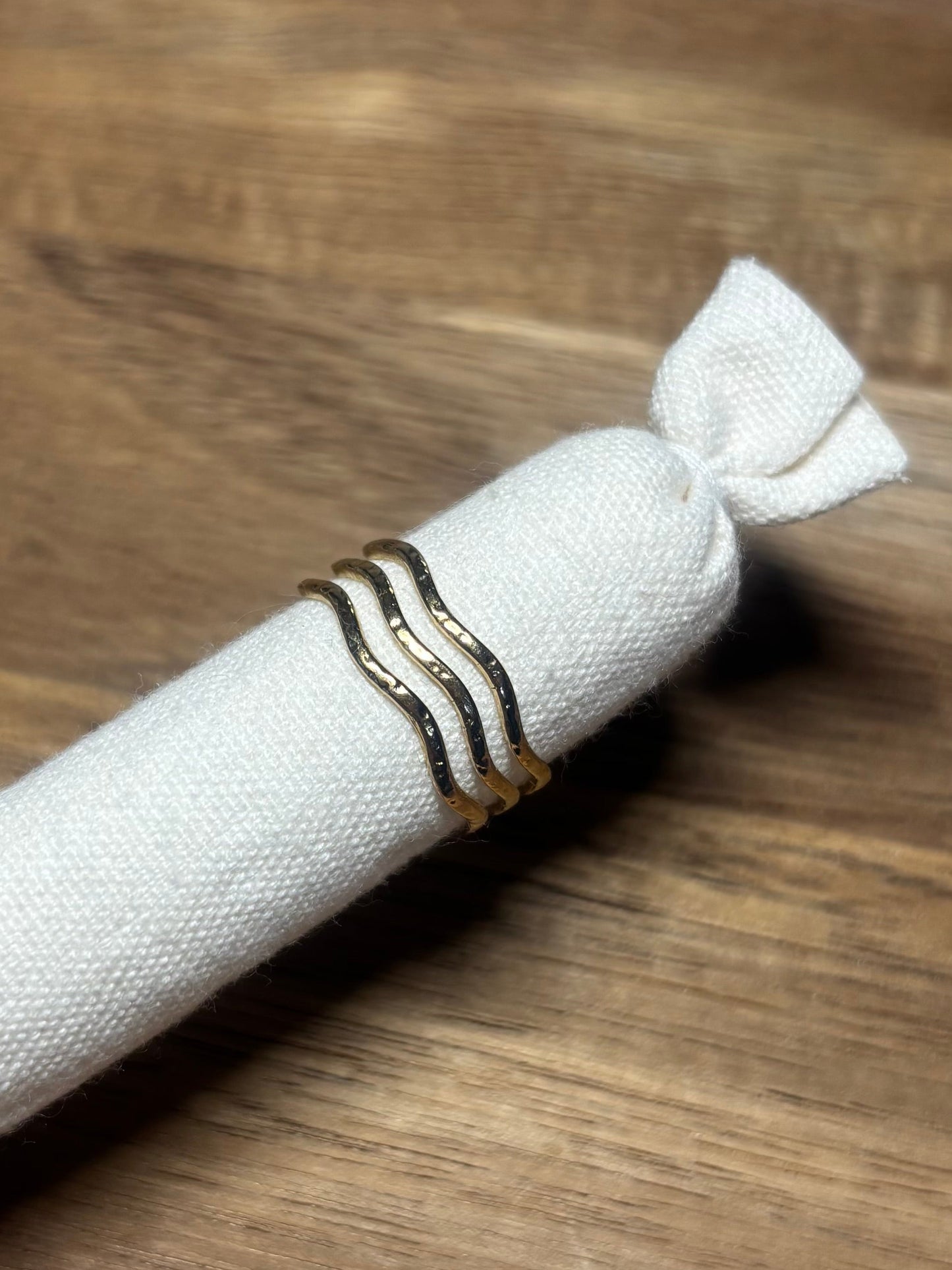 Bague Ondulée