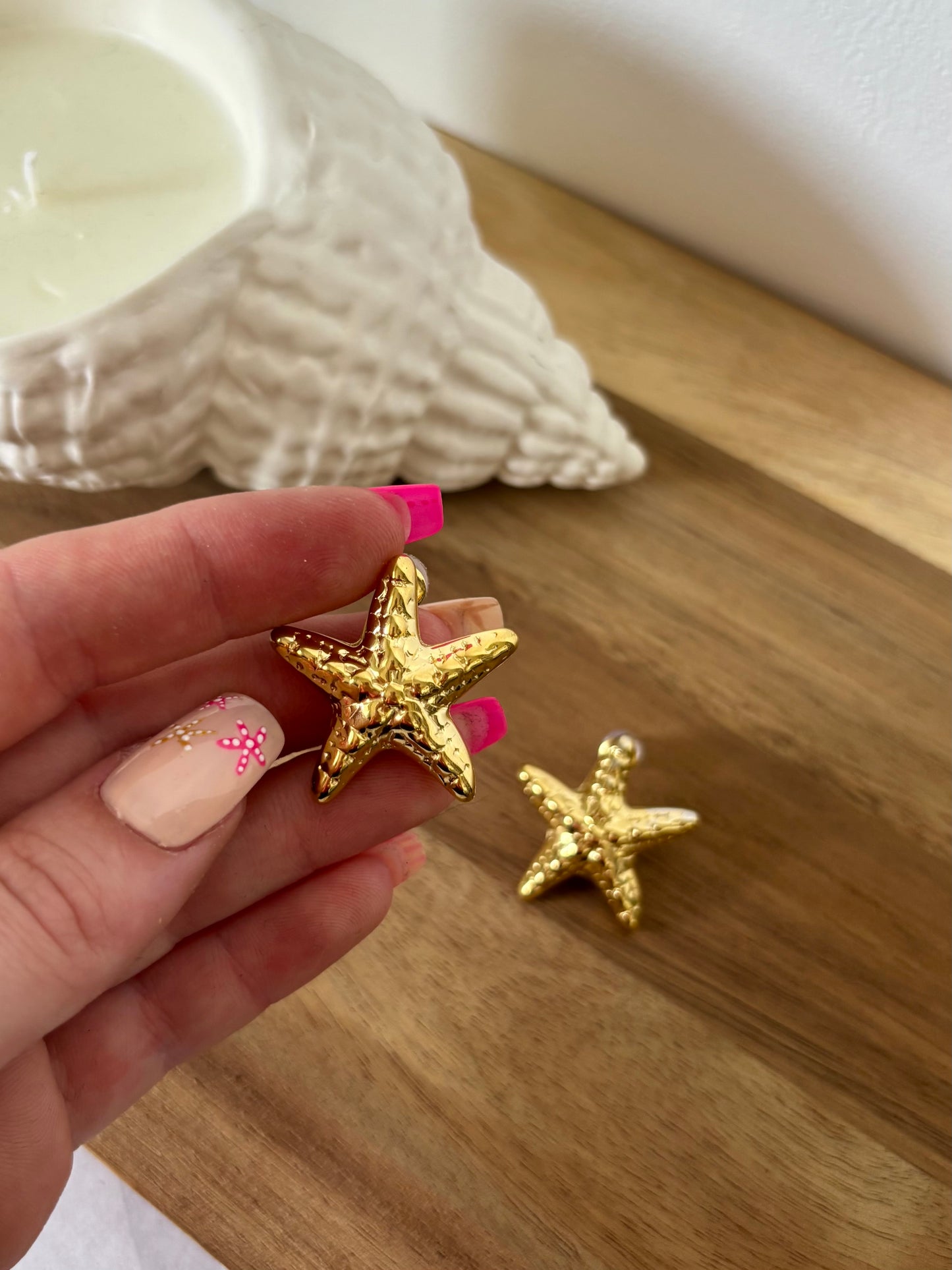 Boucles d'oreilles Etoiles de Mer