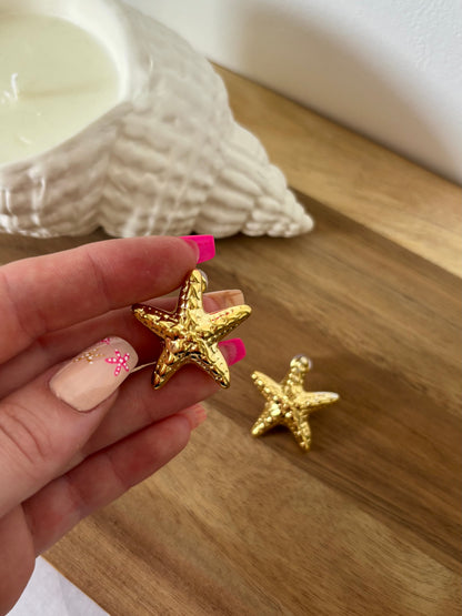 Boucles d'oreilles Etoiles de Mer