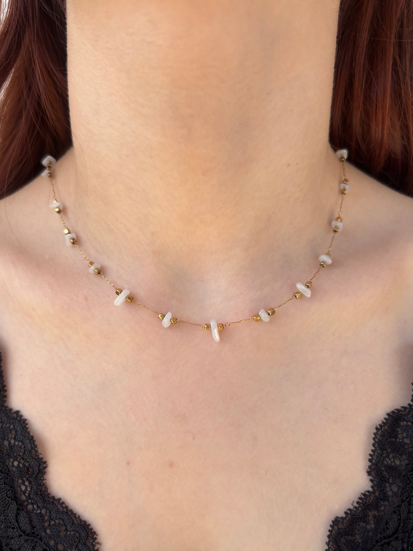 Collier sautoir Perla