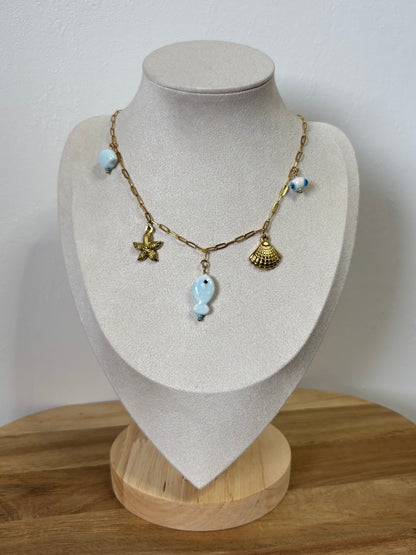 Collier Marin