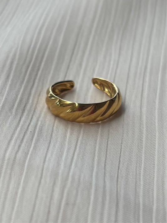 Bague Torsade