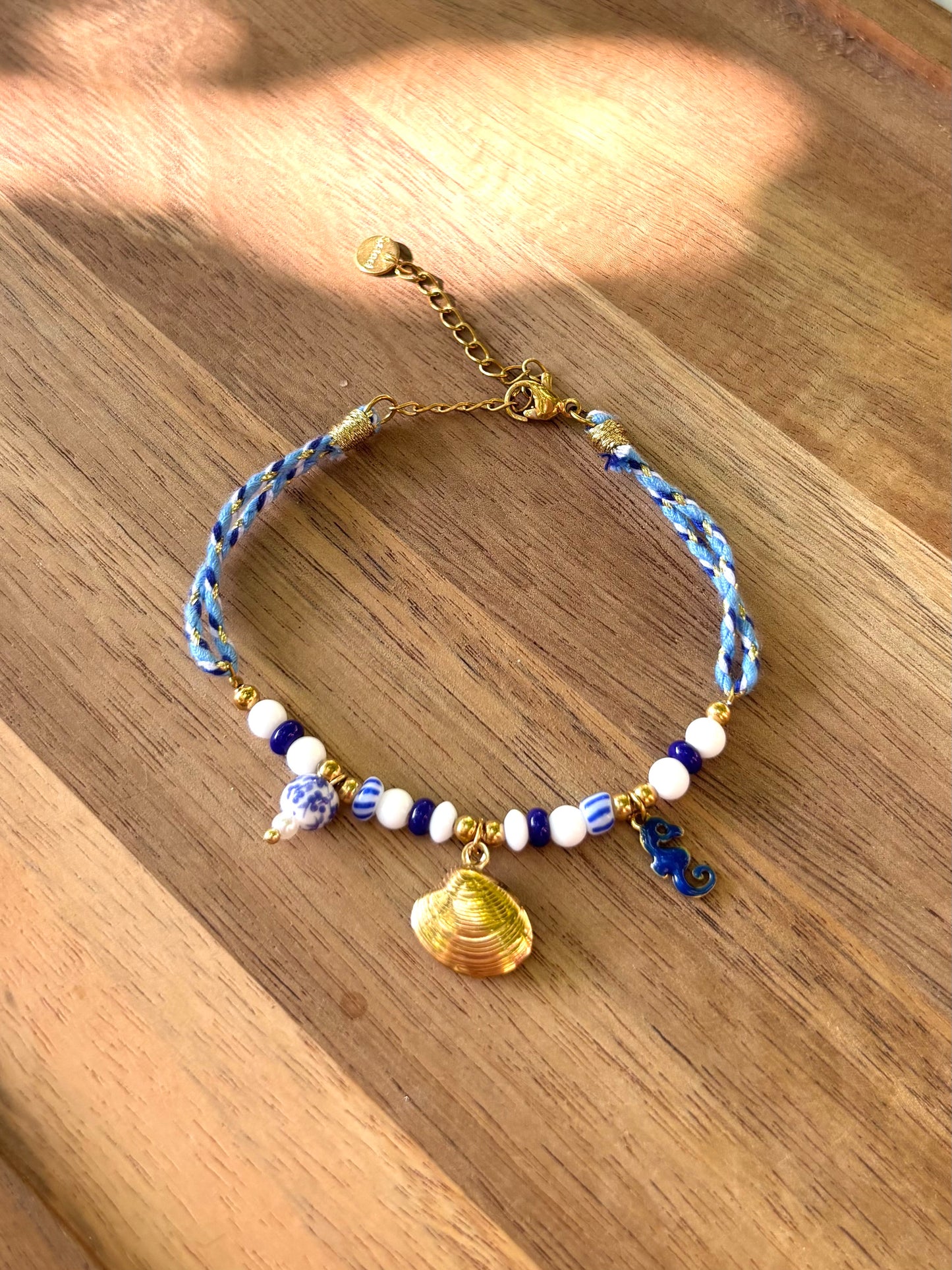 Bracelet Coquillage Azur