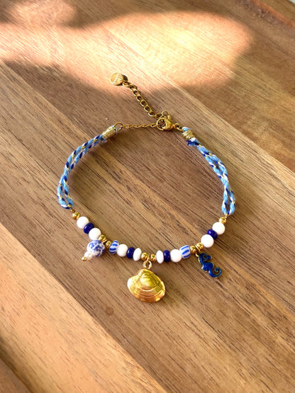 Bracelet Coquillage Azur