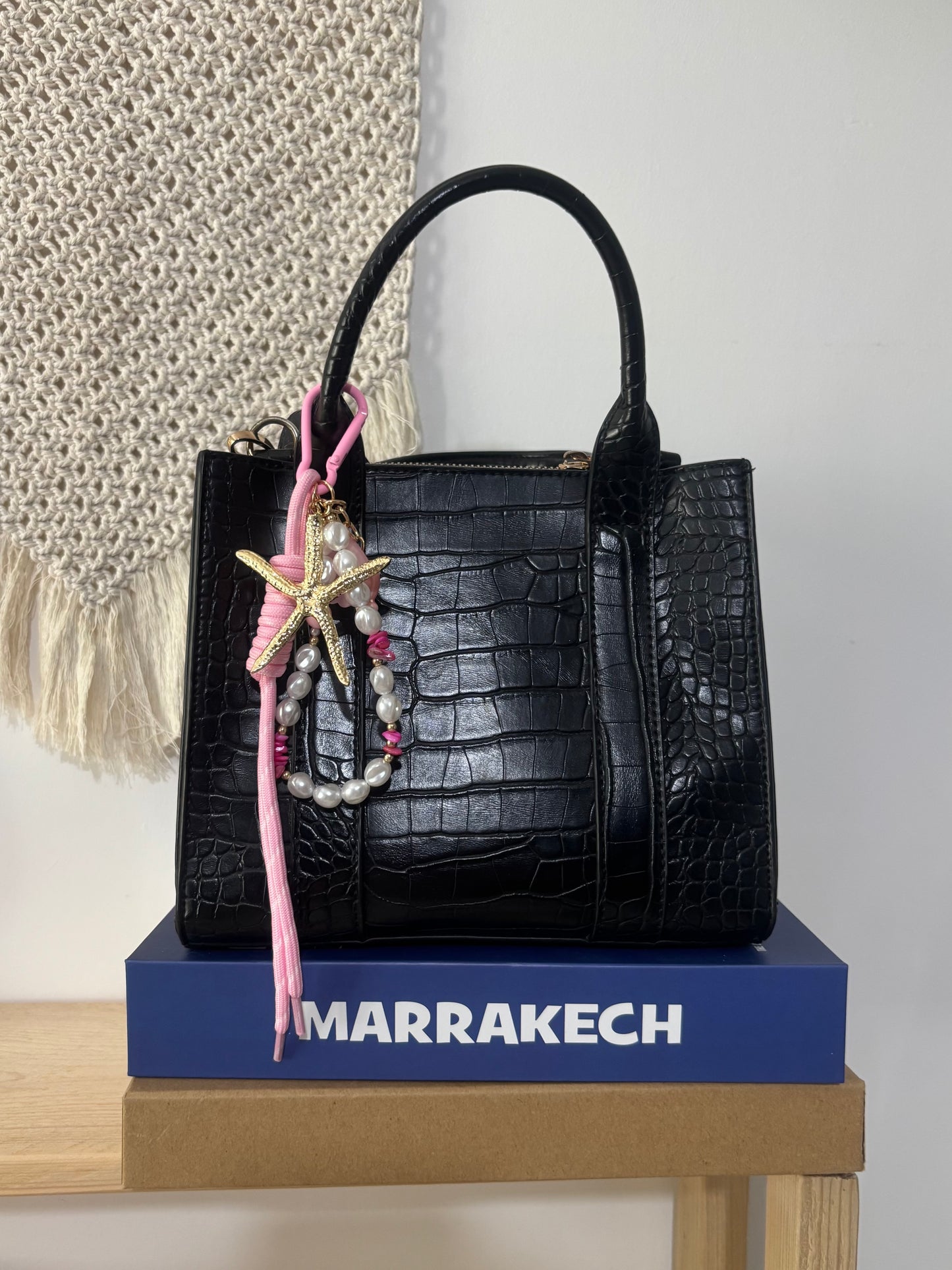 Bijou de Sac Étoile Rose