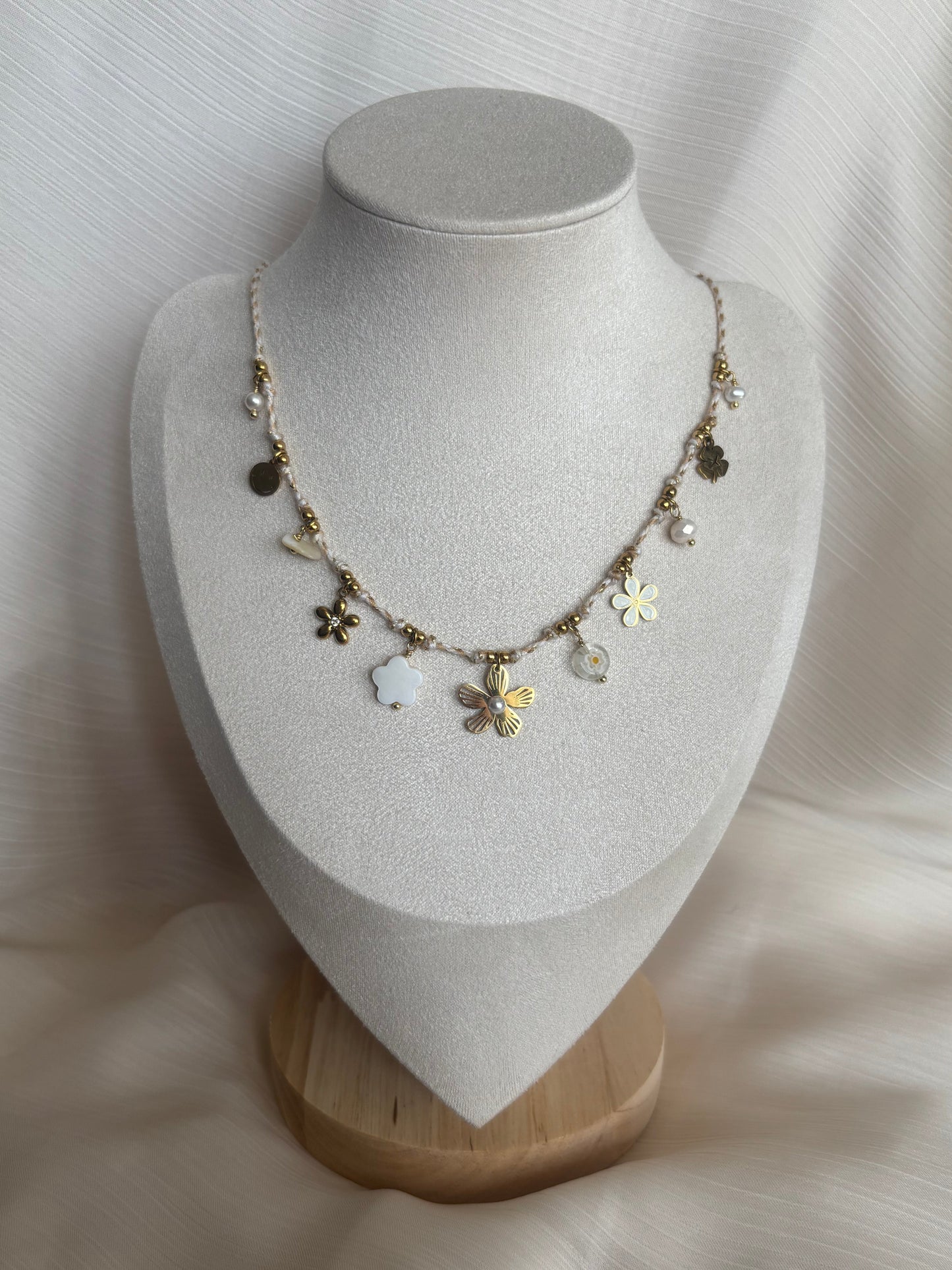 Collier Fleurs Bohème