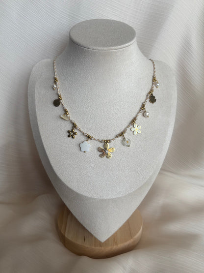 Collier Fleurs Bohème