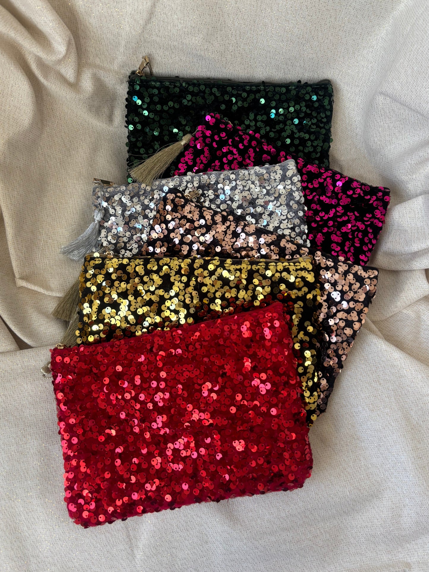 Pochette à sequins