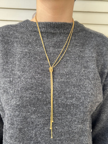 Collier Y Tressé