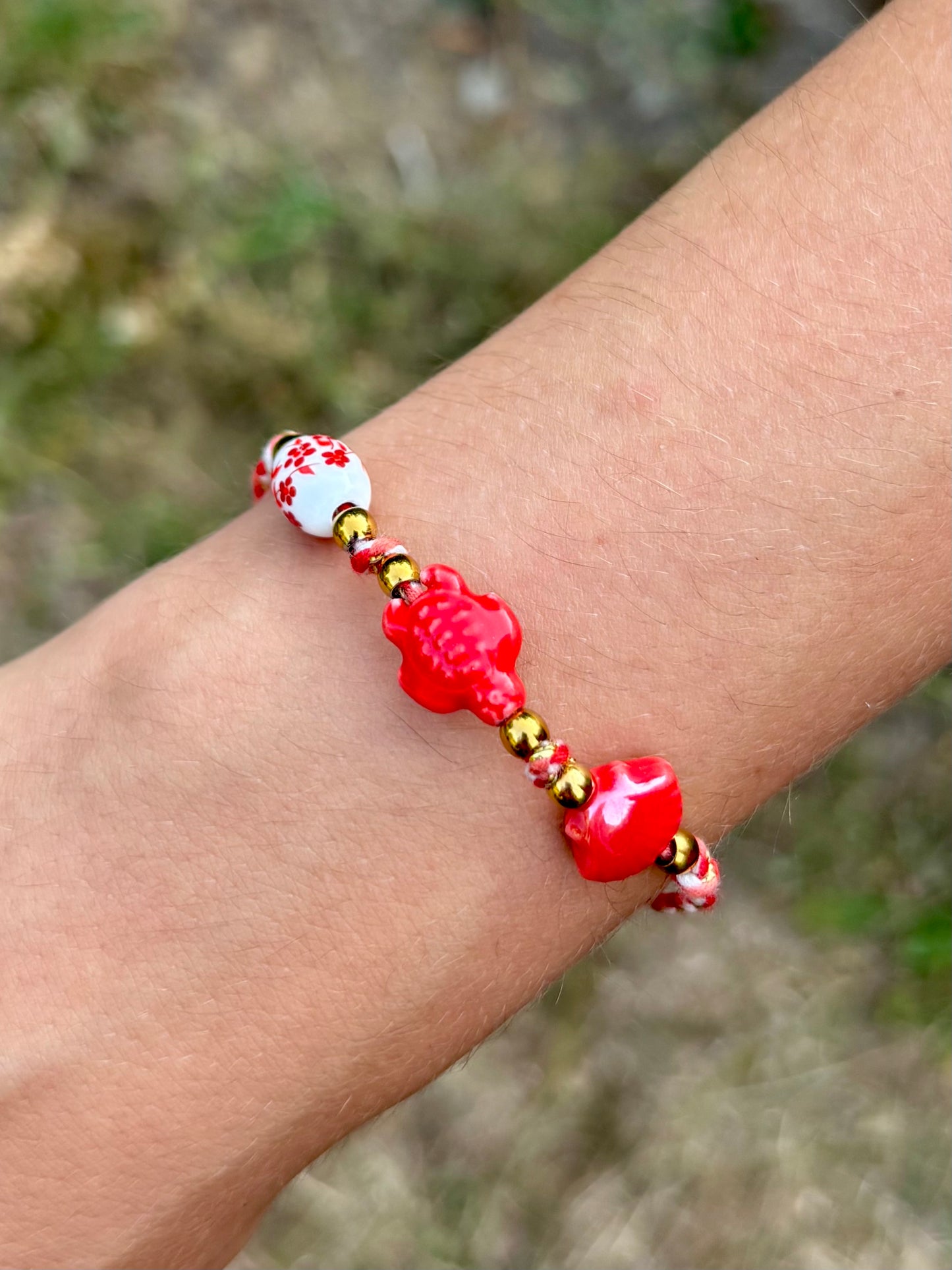 Bracelet Récif rouge