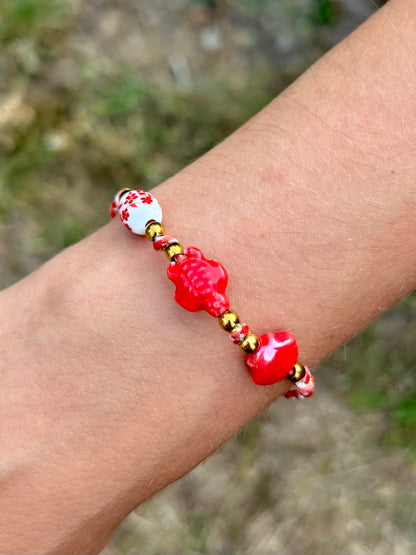 Bracelet Récif rouge