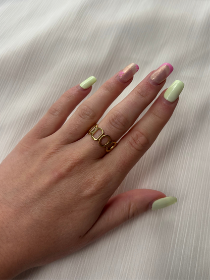 Bague Géométrique