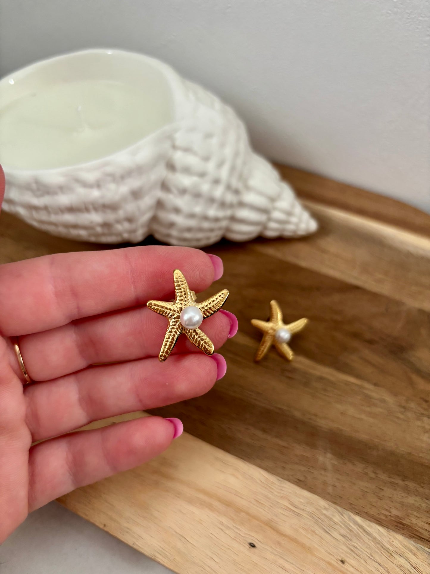 Boucles d'Oreilles Etoiles de Mer