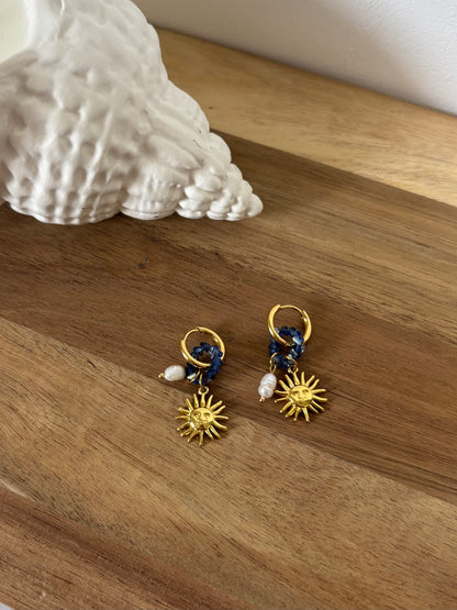 Boucles d'Oreilles Soleil Azura