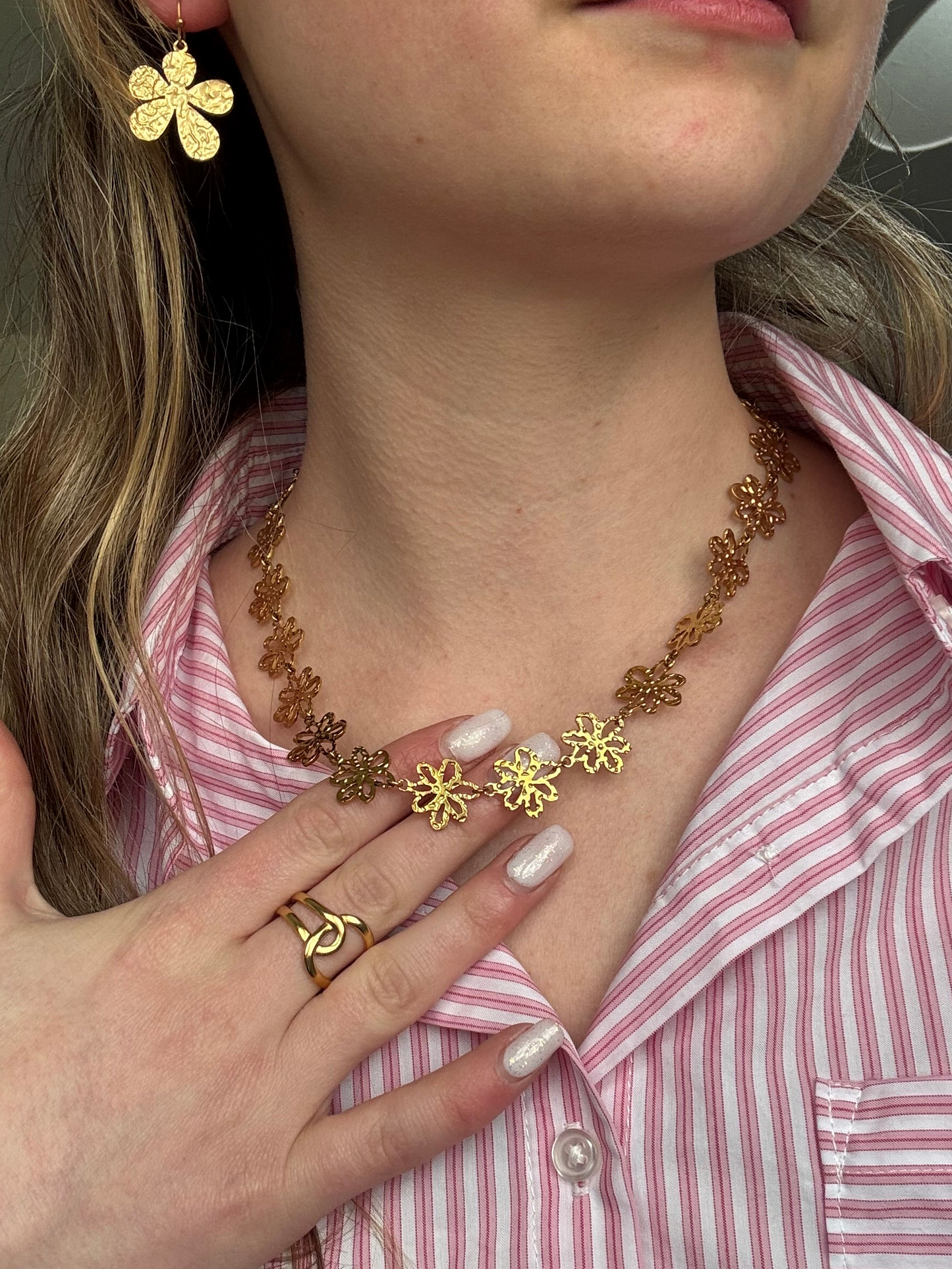 Collier Fleurs