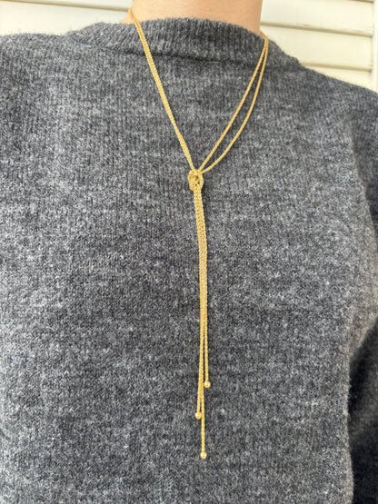 Collier Y Tressé