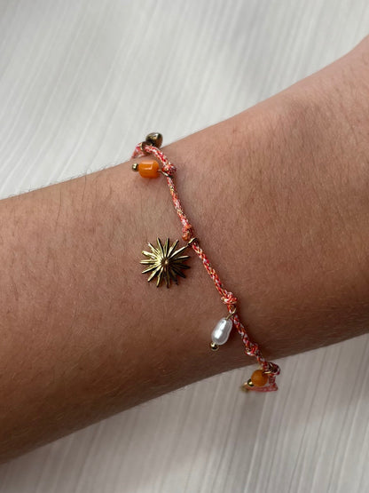 Bracelet Cordon Orange