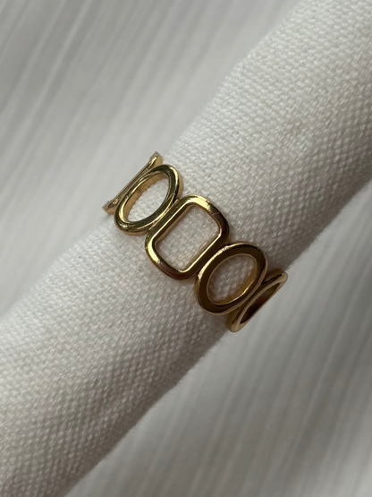 Bague Géométrique
