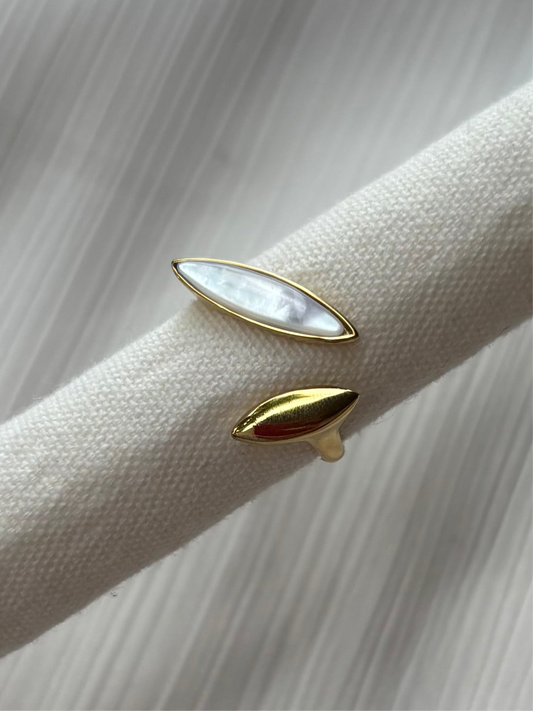 Bague Pétale Nacré