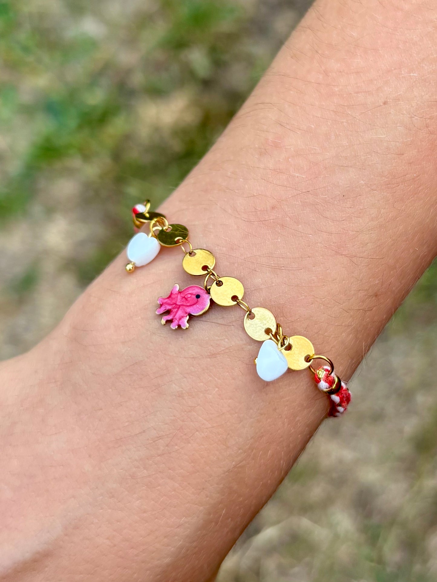 Bracelet Corail Enchanté