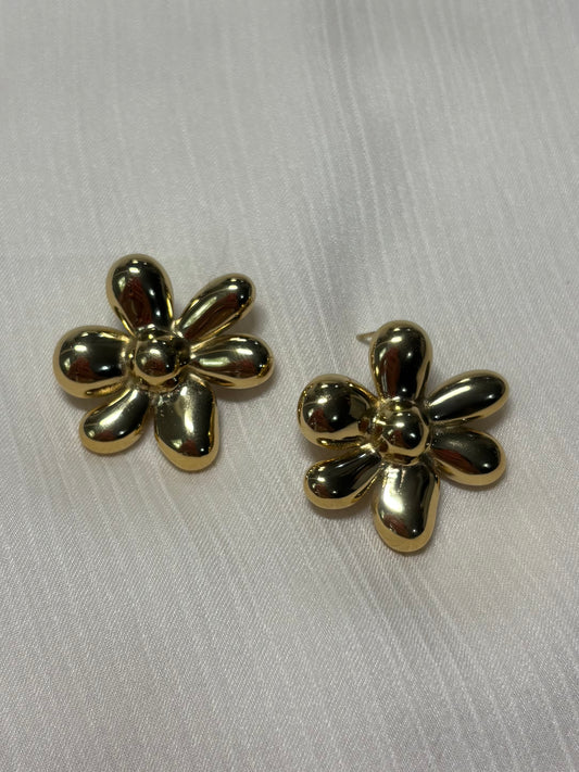 Boucles d’Oreilles Grandes Fleurs