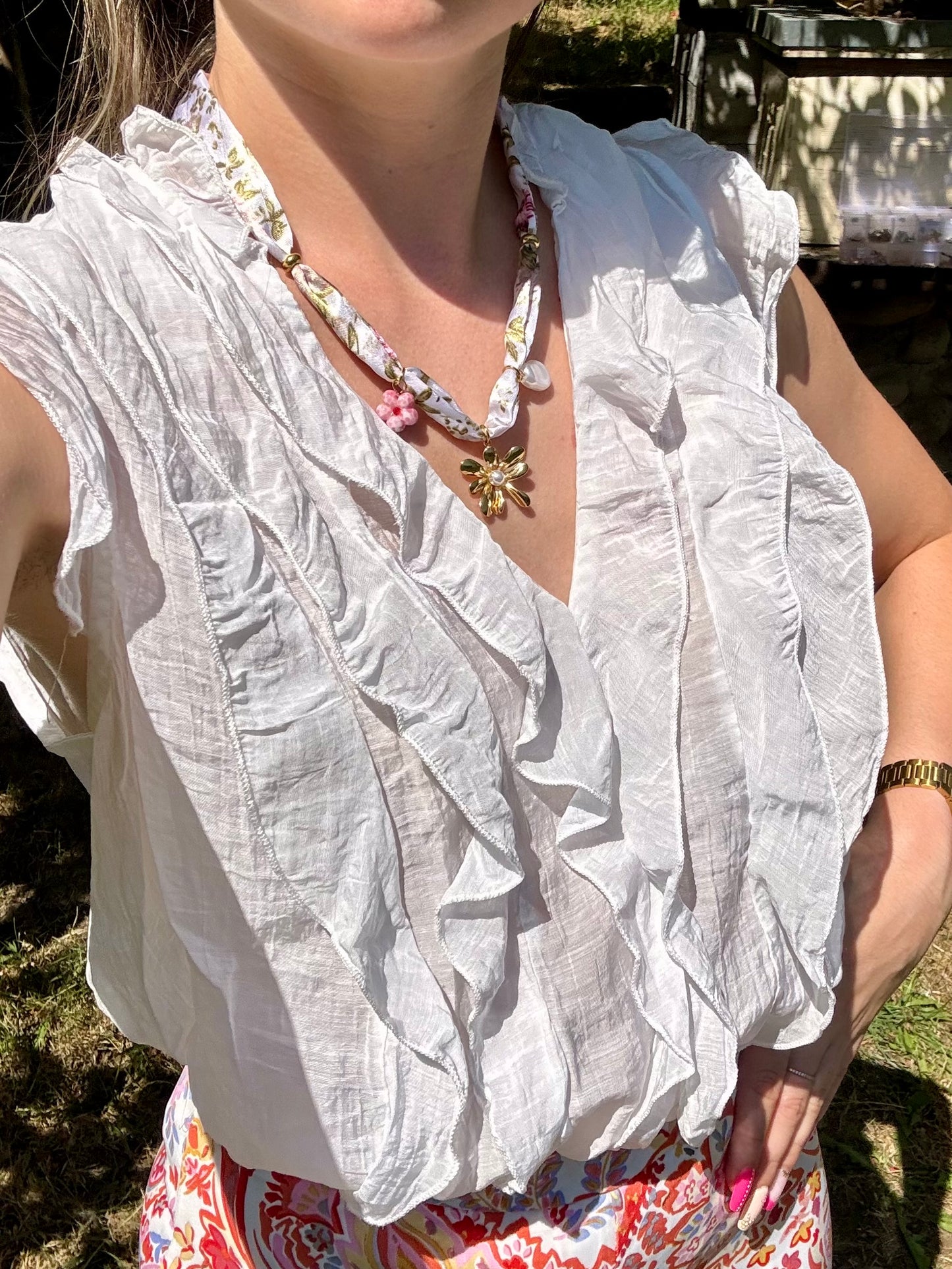 Collier Foulard Bloom