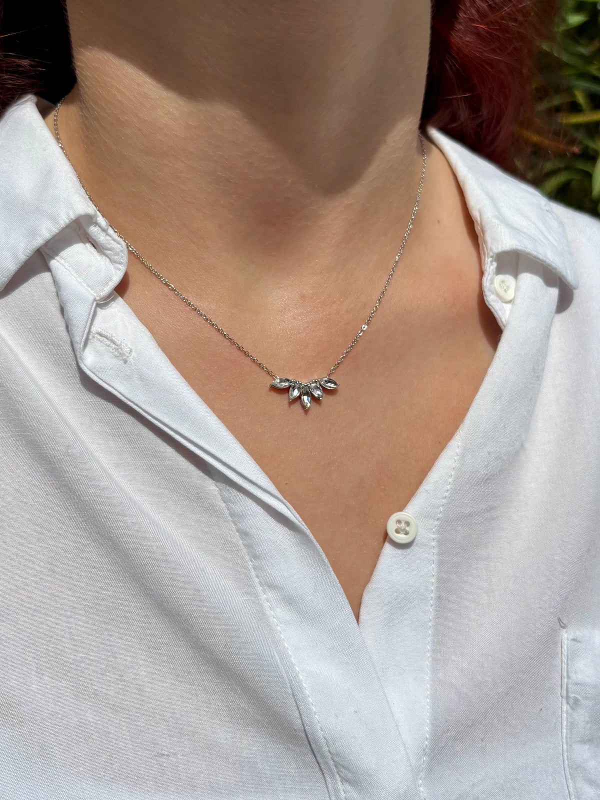 Collier Tiara - Argenté