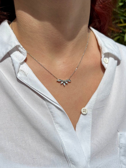 Collier Tiara - Argenté