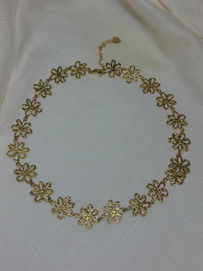 Collier Fleurs