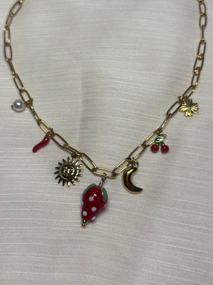 Collier Fraise