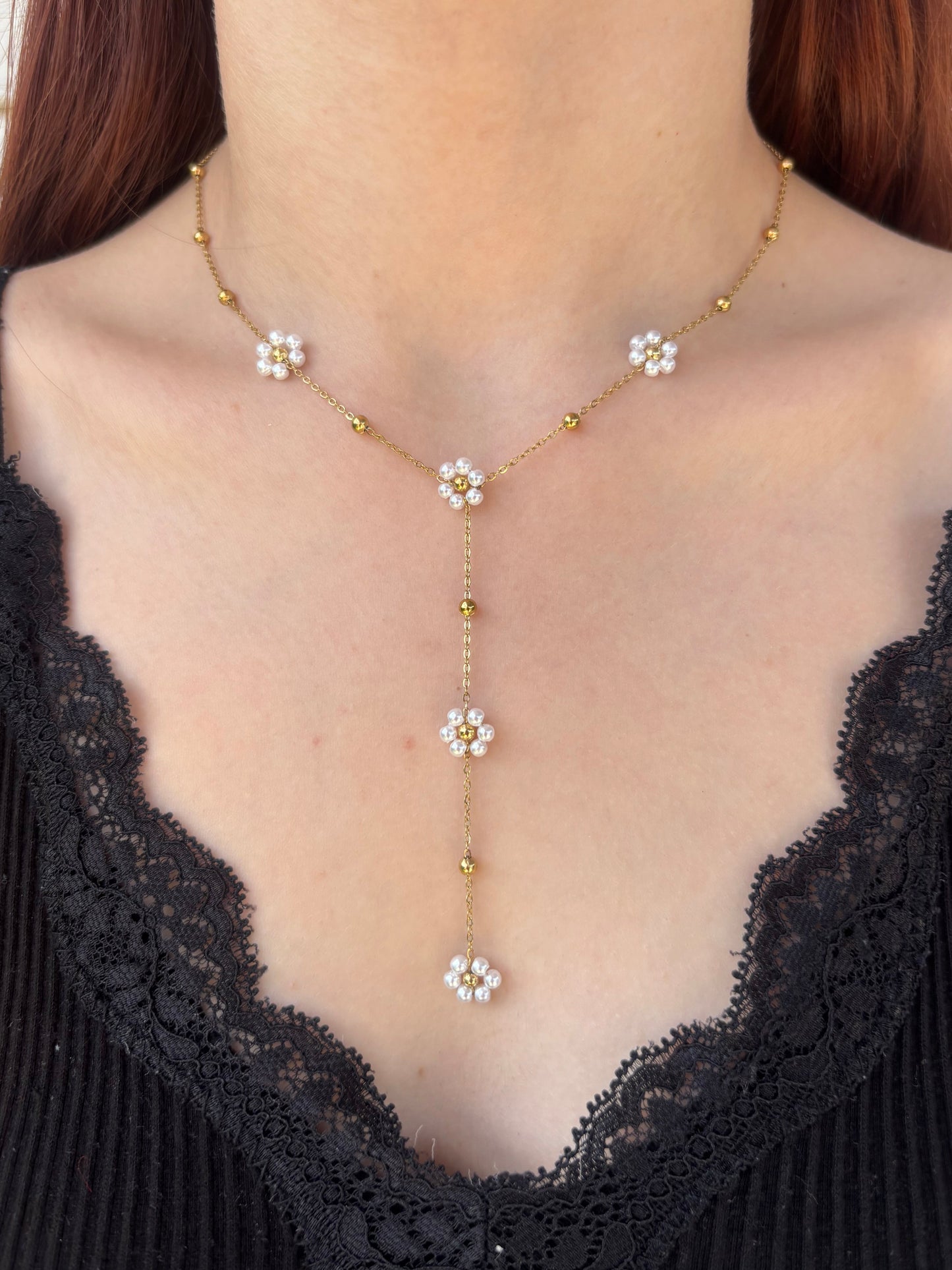 Collier Y Fleurs