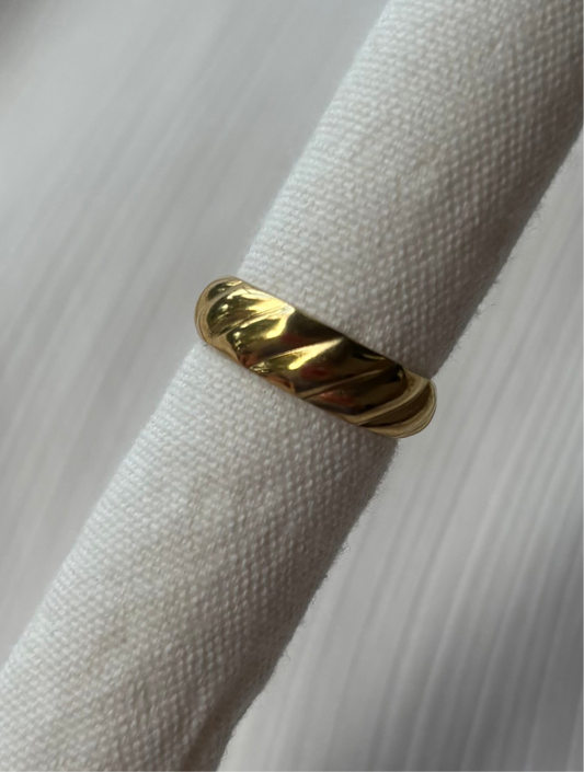 Bague Torsade