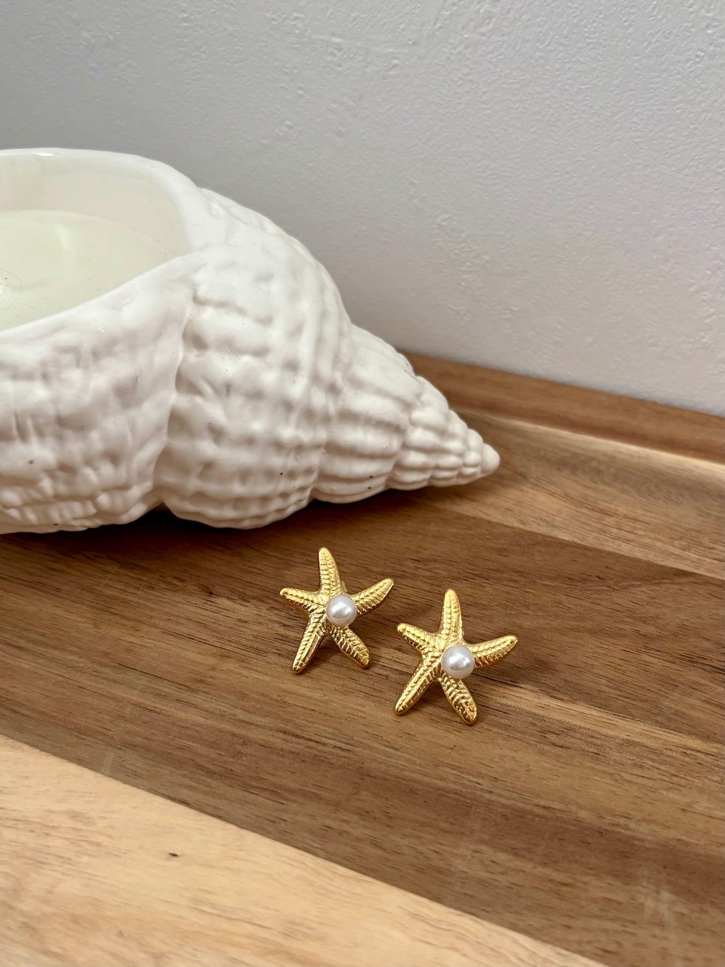 Boucles d'Oreilles Etoiles de Mer