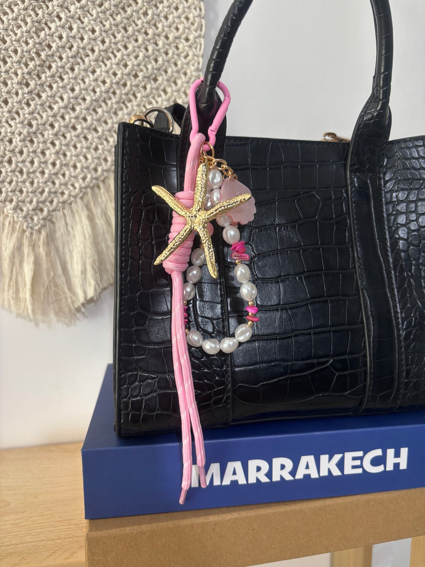 Bijou de Sac Étoile Rose