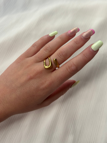 Bague Asymétrique