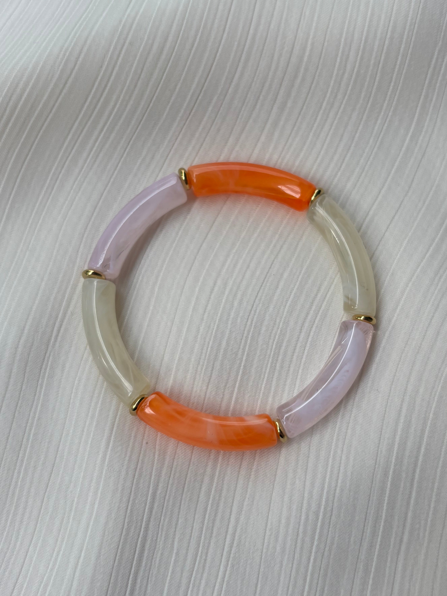 Bracelet Résine Pastel