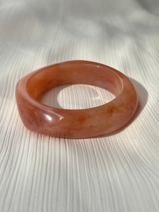 Jonc Résine Ambre Rosée