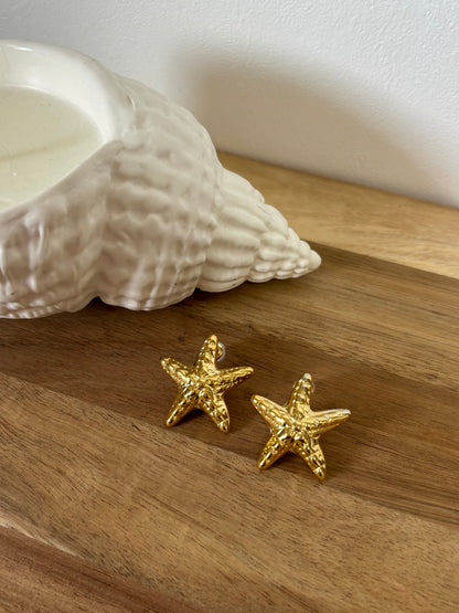 Boucles d'oreilles Etoiles de Mer